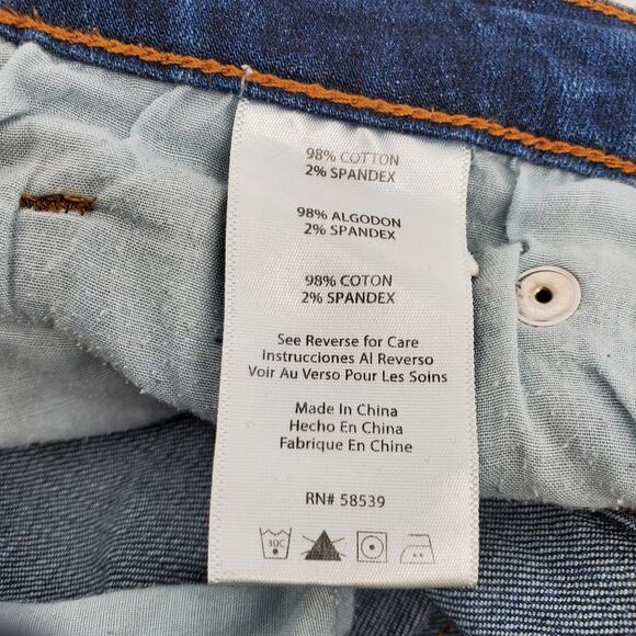 STS Blue Jeans Womens 28 Taylor Tomboy Cuffed Mid Rise Distressed Pre-Owned - Picture 4 of 5